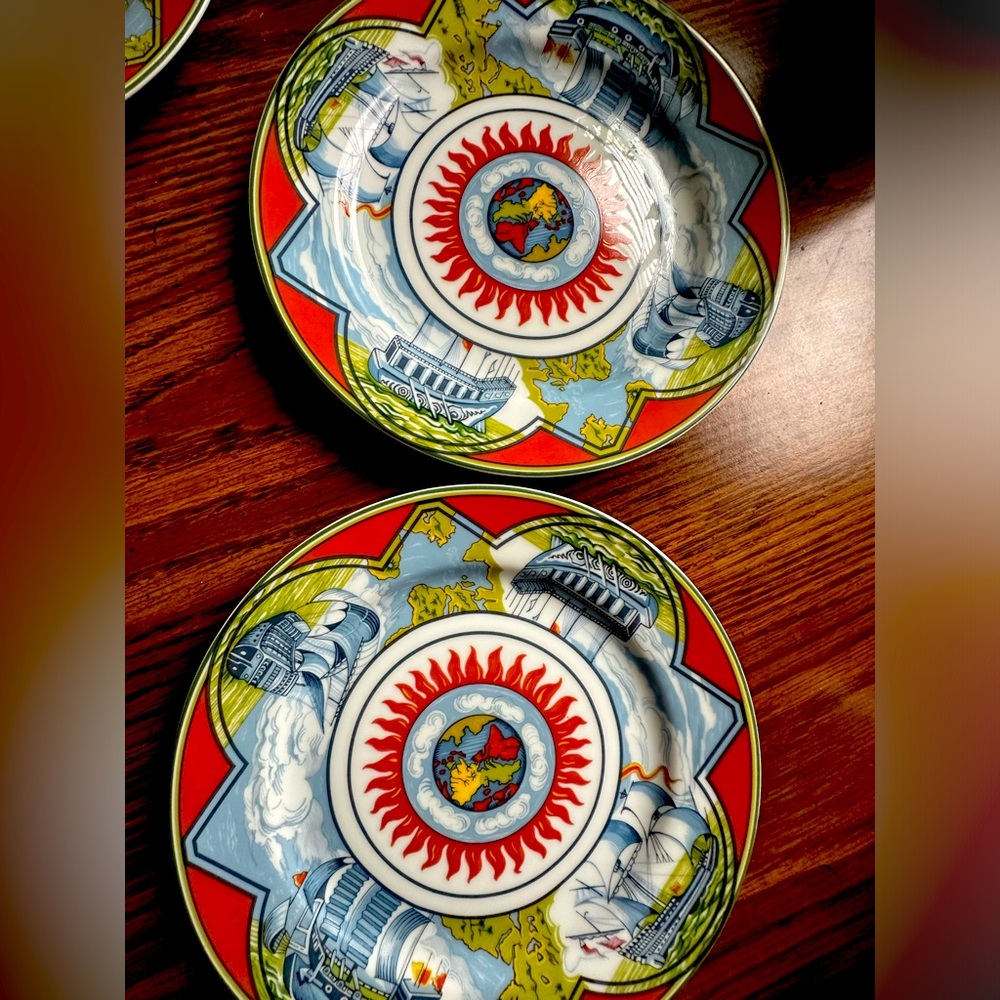 Hermes “patchwork” Alize’s Plates
